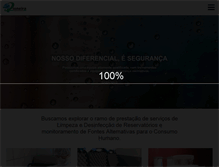 Tablet Screenshot of pioneirahigienizacoesltda.com.br
